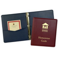 Monaco Premium Simulated Leather Binder (1" Ring)